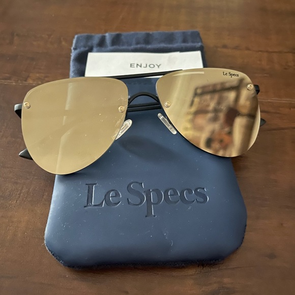 Le Specs aviator sunglasses
